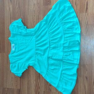 Mint green twirl dress 👗